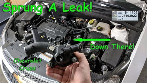 coolant leak chevy cruze|Coolant Leaking Chevy Cruze